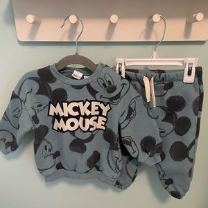H&M Disney Mickey Mouse Matching Set